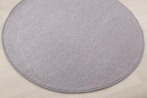 Vopi koberce Kusový koberec Eton šedý 73 kruh - 300x300 (průměr) kruh cm