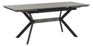 Jídelní stůl BENOS (šedá + černá) (pro 6 osob). 1023614