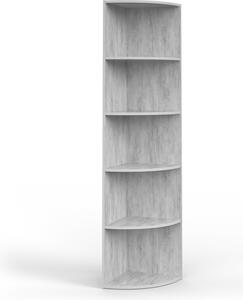 Rohová police Vicco Ecki Beton 40 x 180 cm, Model 25378