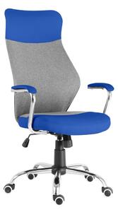 Kancelářská židle NEOSEAT DOUGLAS šedo-modrá