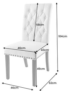 Designová židle Queen II béžová