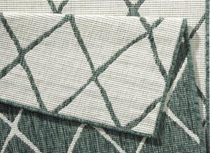 Kusový koberec Twin-Wendeteppiche 103117 grün creme 200x290 cm