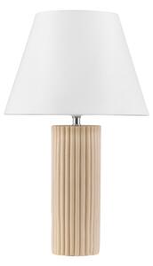 Nova Luce Béžová stolní lampa Bacco
