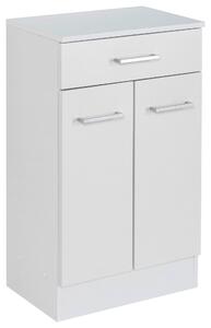 SPODNÍ SKŘÍŇKA, bílá, bílá, 50/84/35 cm Held - Koupelnové série, Online Only