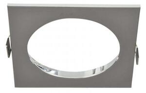 Stropní bodové podhledové svítidlo AZzardo Hugo 1 downlight chrome AZ1734 GU10 1x50W IP20 chromové
