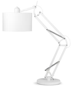 Stolní lampa Milano bílá barva velikost: M, barva stínidla: light grey (LG)