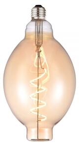Stmívatelná žárovka COLORS Bubbles LED D125 jantarová