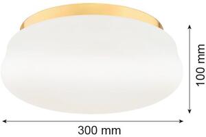 Argon Ombra stropní světlo 1x15 W zlatá-opálová 6142