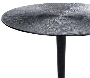 Kovový odkládací stolek černý SELWYN