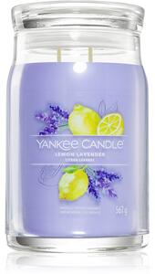 Yankee Candle Lemon Lavender vonná svíčka Signature 567 g