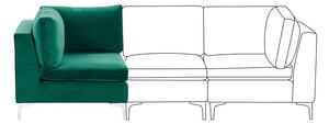 Rohový modul sedací soupravy EVENA (zelená). 1023701