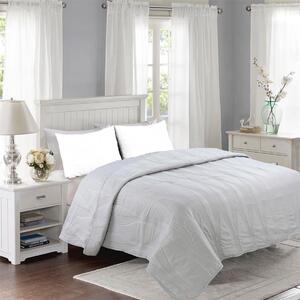 Bavlissimo Přehoz na postel prošívaný jednobarevný šedá 200 x 240 cm