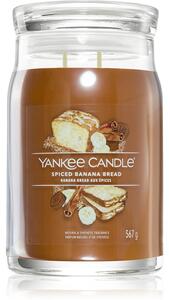 Yankee Candle Spiced Banana Bread vonná svíčka Signature 567 g