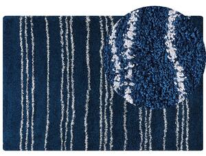 Koberec 200 x 300 cm modrý/bílý TASHIR