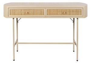 Béžový konzolový stolek 40x120 cm Amaya – White Label