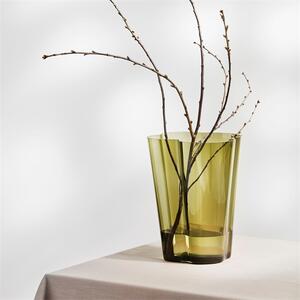 Váza Alvar Aalto iittala 27 cm mechově zelená