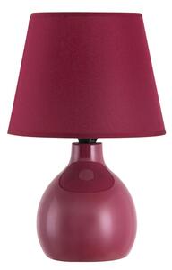 Rabalux stolní lampa Ingrid E14 1x MAX 40W bordó 4478
