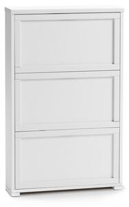 ARREDAMENTI ITALIA Dřevěný botník - Gioia 3 - cod. 880/3 Barva: Bílá