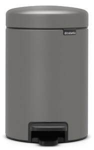 Brabantia NewIcon odpadkový koš 3 l šedá 126260