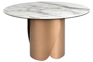 -25 % Dny MOMENTI– Angel Cerdá Bílý porcelánový jídelní stůl No. 1182, Ø 140 cm