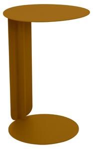 Hnědý kovový zahradní odkládací stolek Fermob Bebop 40 cm