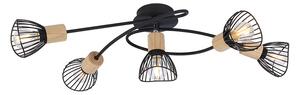 PONY Stropní svítidlo, 5 × 25 W, E14