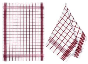Bellatex Kuchyňská utěrka 1 ks 50x70 cm Kostka vínová