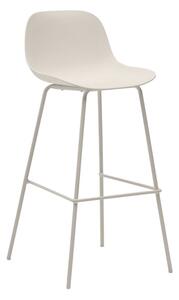 Krémová barová židle (výška sedáku 74 cm) Altea – Kave Home