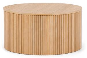 Kulatý konferenční stolek Tamis 80 cm - přírodní