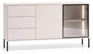 Komoda se šuplíky s osvětlením Harmona 160 cm - kašmír
