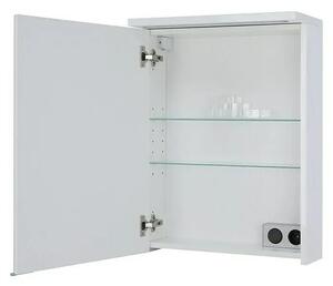 Riva Zrcadlová skříňka s LED osvětlením Linda, 67,2 × 50 × 23,4 cm