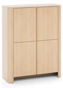 Vysoká komoda Sorrenti 103 cm - dub vicenza