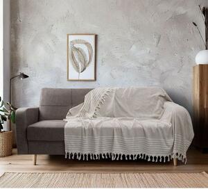 Krémová deka 220x180 cm Sophia – Mijolnir