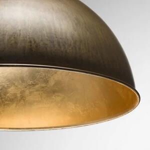Il Fanale Designové závěsné svítidlo GALILEO ø 400 mm Barva: antické železo; plátkové stříbro
