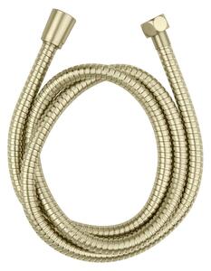 Sprchová hadice z nerezové oceli v matně zlaté barvě 150 cm Brass – Wenko