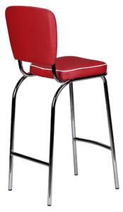 BAROVÁ ŽIDLE, červená MID.YOU - Barové židle, Online Only