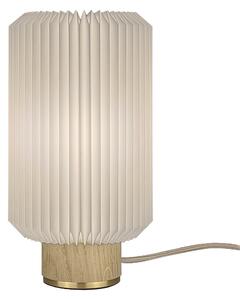 Stolní lampa Cylinder velikost: výška 25cm x průměr 14cm, barva dřeva: světlý dub