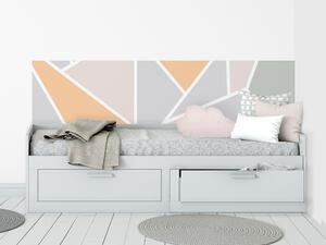 FUGU Pruh za postel - Geometric emotion jungle Varianta ochrany zdi: Delší strana postele 200x65 cm