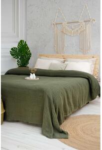 Khaki přehoz 240x220 cm Marla – Mijolnir