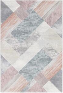 Moderní kusový koberec Ragolle Argentum 63484 3747 Geometrický vícebarevný Rozměr: 60x110 cm