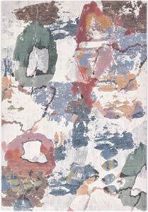 Moderní kusový koberec Ragolle Argentum 63797 6626 Abstraktní vícebarevný krémový modrý Rozměr: 160x230 cm