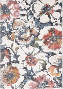 Moderní kusový koberec Ragolle Argentum 63789 6626 Květy krémový vícebarevný Rozměr: 200x290 cm