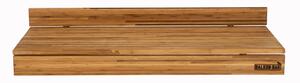Balkonová polička BalkonBar typ uchycení:: obdelníkový tvar 0 - 5,5cm x 0 - 16,5cm, materiál a barva BalkonBar: bambusová tmavě hnědá