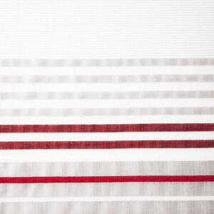Dekorační závěs ELVIS červená/stříbrná 140x250 cm (cena za 1 kus) MyBestHome