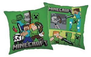 Dětský polštářek ø 40 cm Minecraft "Life" – Jerry Fabrics