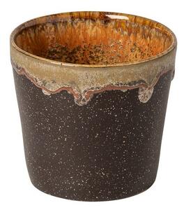 Tmavě hnědý kameninový šálek 190 ml Poterie – Casafina