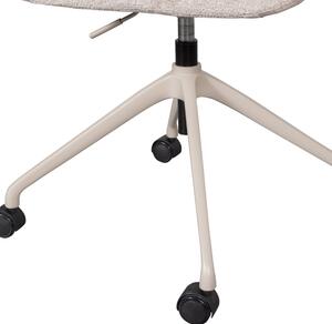 Hoorns Béžová čalouněná kancelářská židle Rosso