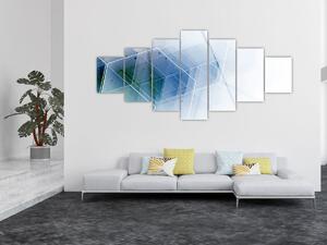 Obraz - Geometrické útvary (210x100 cm)