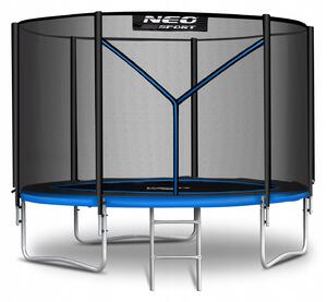Trampolína Neo Sport pro děti 183 cm, síťka, žebříček, certifikát EN 71
