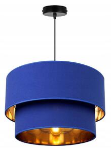 Závěsné svítidlo MEDIOLAN, 1x textilní stínítko (výběr ze 6 barev), (výběr ze 3 barev konstrukce), (fi 40cm), G